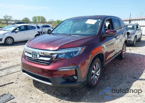 2019 Honda Pilot Ex из США, поврежденный, VIN 5FNYF6H36KB009454
